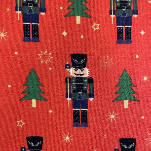 Nøtteknekker Rød Jul French Terry